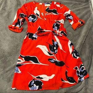 Yumi Kim Faux Wrap Floral Dress